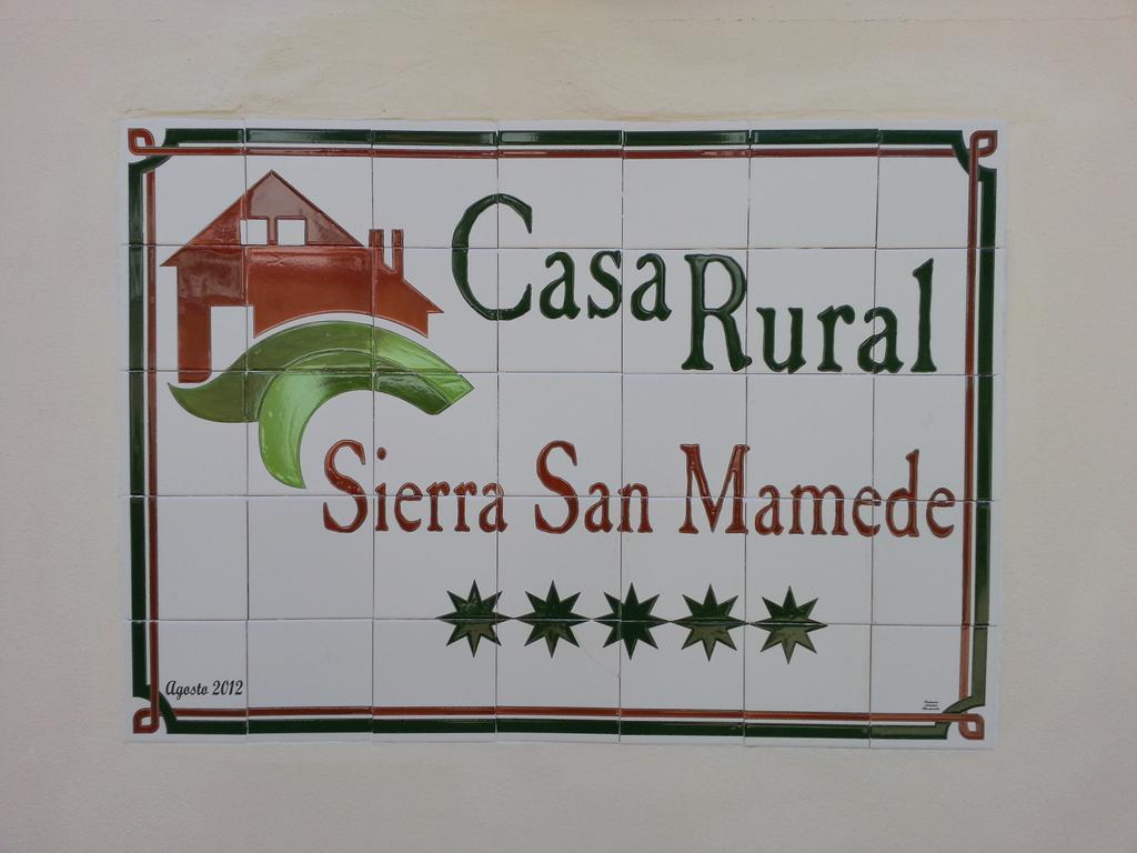 Casa Rural Sierra San Mamede La Codosera ภายนอก รูปภาพ